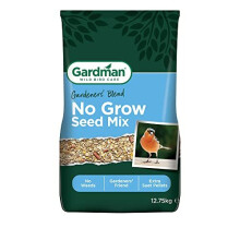 Gardman A05618 No Grow Seed Mix for Wild Birds - 12.75kg