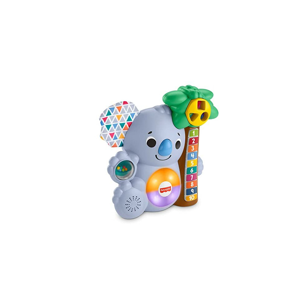 Fisher-Price Linkimals Counting Koala - Uk English Edition, Animal-Themed Musical Learning Toy For Baby And Toddler Ages 9 Months And Older