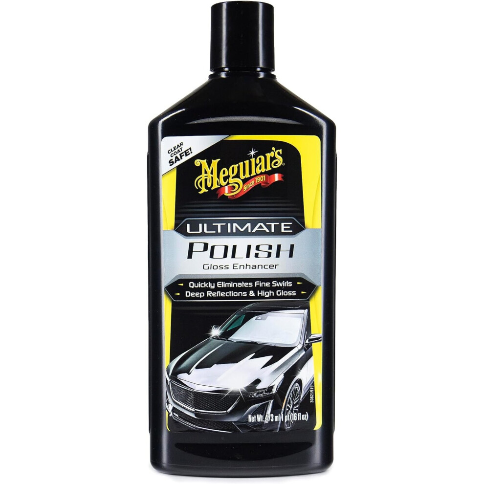 Meguiar's G19216EU Ultimate Car Polish Pre-Waxing Glaze 473ml.