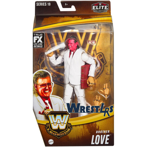 WWE Brother Love - WWE Elite Legends Series 19