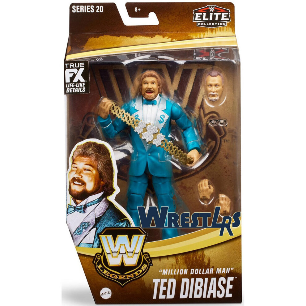 Ted Dibase "Million Dollar Man" - WWE Elite Legends Series 20