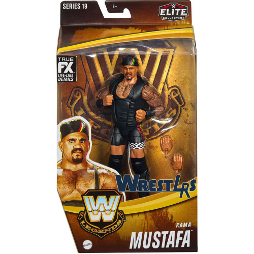 WWE Kama Mustafa - WWE Elite Legends Series 19