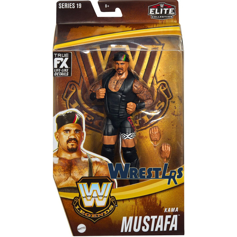 Wwe Kama Mustafa - Elite Legends Series 19