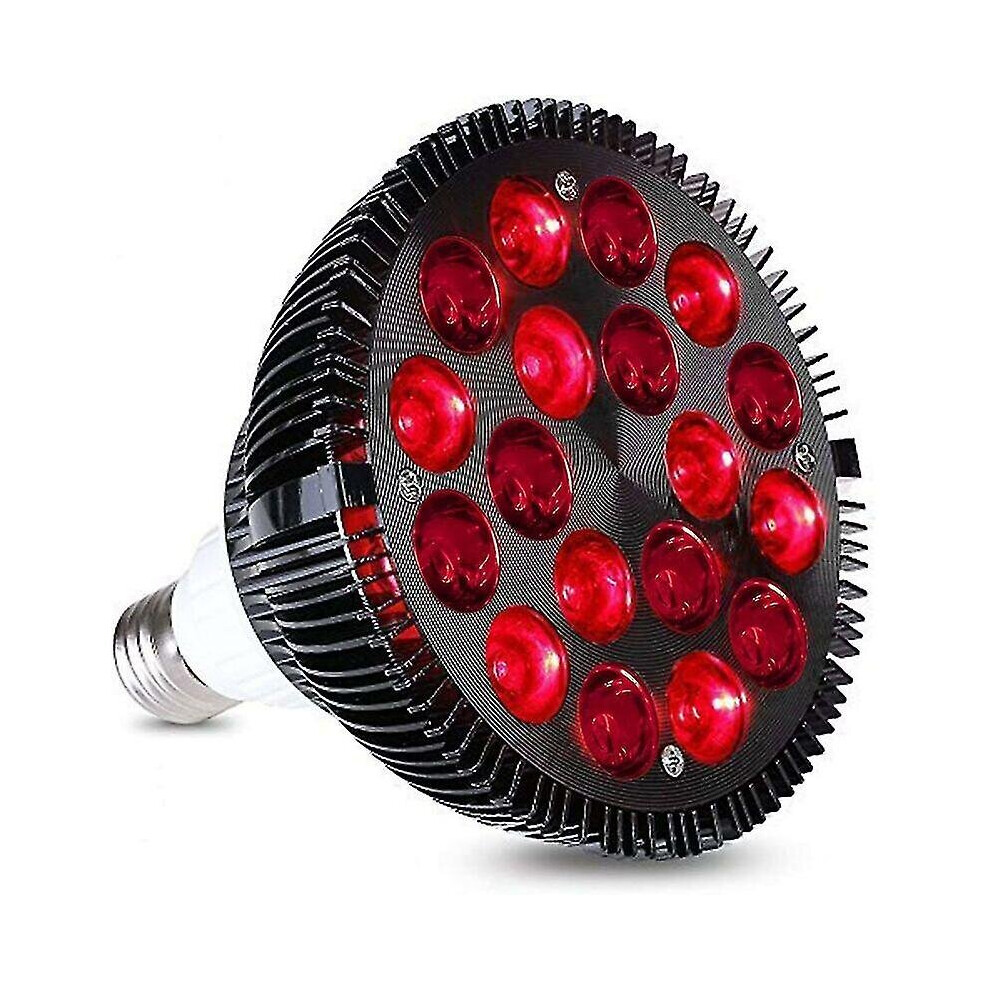 Kryc-red Light Therapy Lamp. Wolezek 36w 18 Led Infrared Light Therapy Device. 660nm Red And 850nm Near Infrared Combo Red Light Bulb -