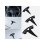 (Tesla Model 3, Matte Carbon) 3pcs Logo Emblem Sticker For Tesla Model 3/Y 1