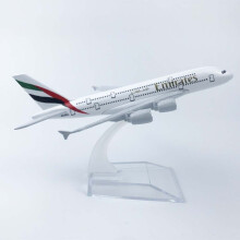 Emirates Airbus Airlines Die Cast Metal Desk Aircraft Plane Model Gift