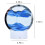 3D Sandscape in Motion Display Moving Sand Frame Art Picture Glass Flowing Gift 4