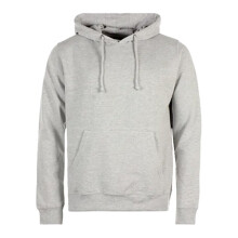 (Grey, M) BRAVE SOUL Mens Plain Hoodies Sweatshirt