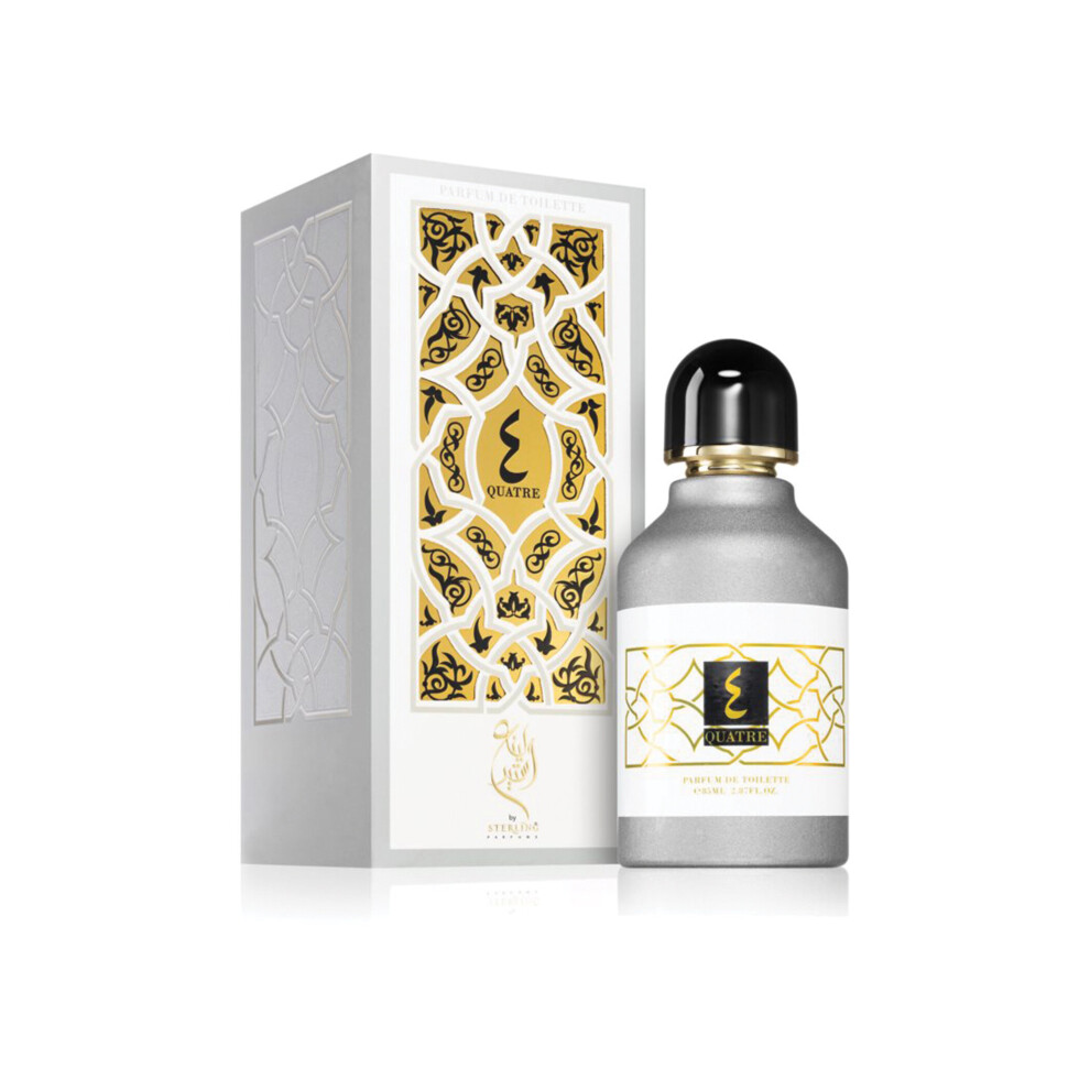 Sterling by Sterling STERLING Quatre Parfum De toilette 85ml in White | Size: 83ml - Image 2