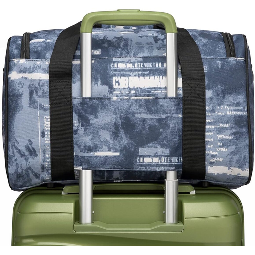 (Cloudy Blue) Kono 40x20x25 Under The Seat Holdall Cabin Hand Luggage