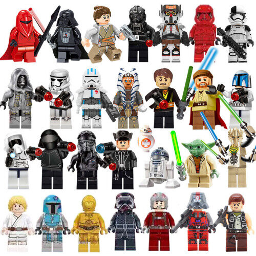 29pc Star Wars Minifigures Set Fit Lego On Onbuy