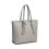 (Grey) Minimalist Tote Handbag Structured 2
