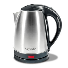 1.8L Electric Kettle Stainless Steel 360 Red Light Portable Jug 1500W
