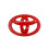 (Red, 13cm*9cm) 1pcs Toyota Logo Front Grill Rear Tailgate Emblem 1