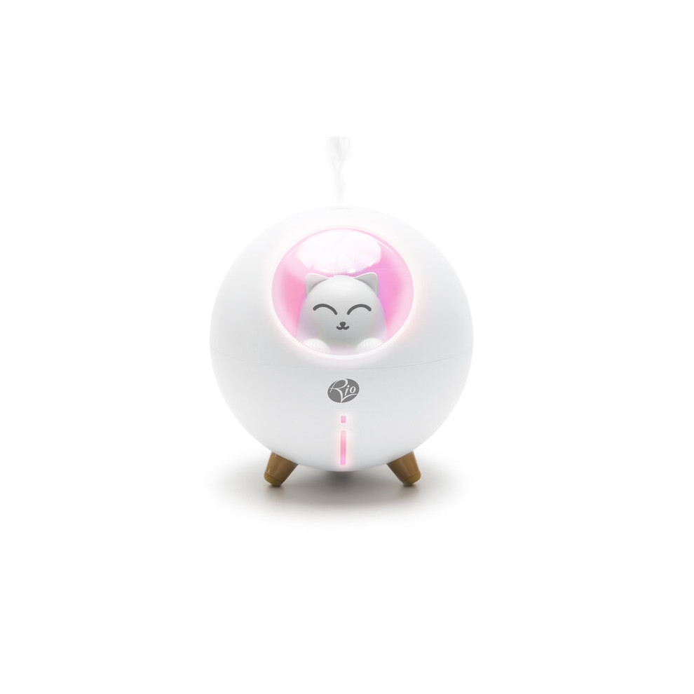 Rio MIA Cat Essential Oil Diffuser, Humidifier and Night Light
