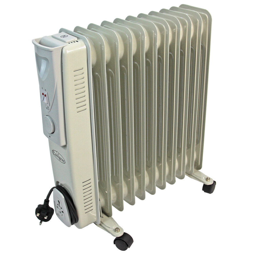 Oil Filled Portable Radiator 2500W Electric Heater 11 Fins