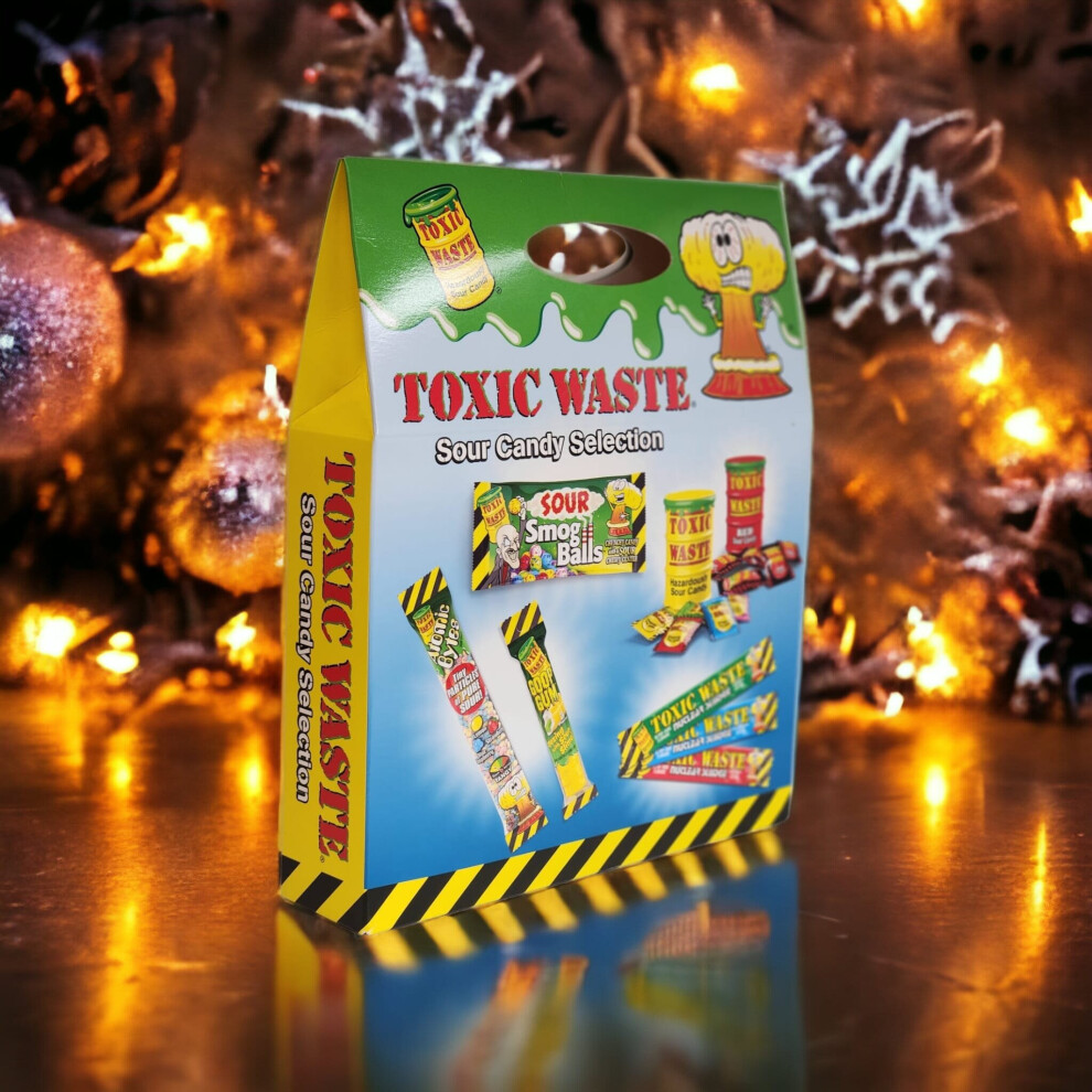 Toxic Waste Sour Candy Selection Box 295g Party Treat Gift