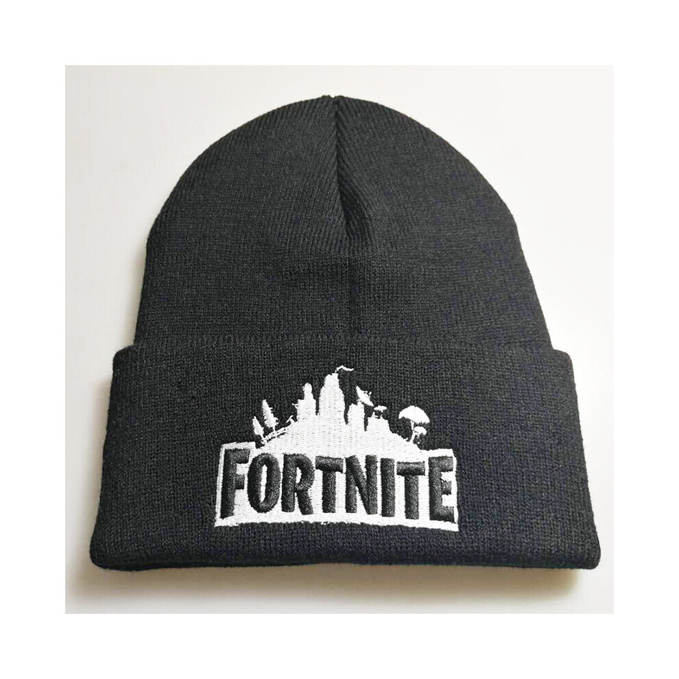 (Black) New Sport Winter Game Hat Men Cap Beanie Knitted Hip Hop Winter Hats
