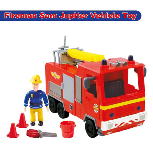 AAMEN Multicolor Fireman Sam Jupiter Vehicle & Figure Set For Kids, 1