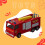 AAMEN Multicolor Fireman Sam Jupiter Vehicle & Figure Set For Kids, 5