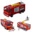 AAMEN Multicolor Fireman Sam Jupiter Vehicle & Figure Set For Kids, 3