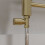 DuraTherm Straight Brushed Brass Radiator Valves - 15mm 3