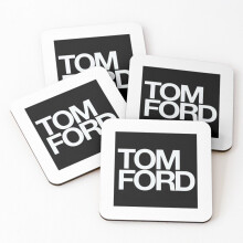 Leather Coasters best seller tom ford Set of 4 / 4 x 4 inch
