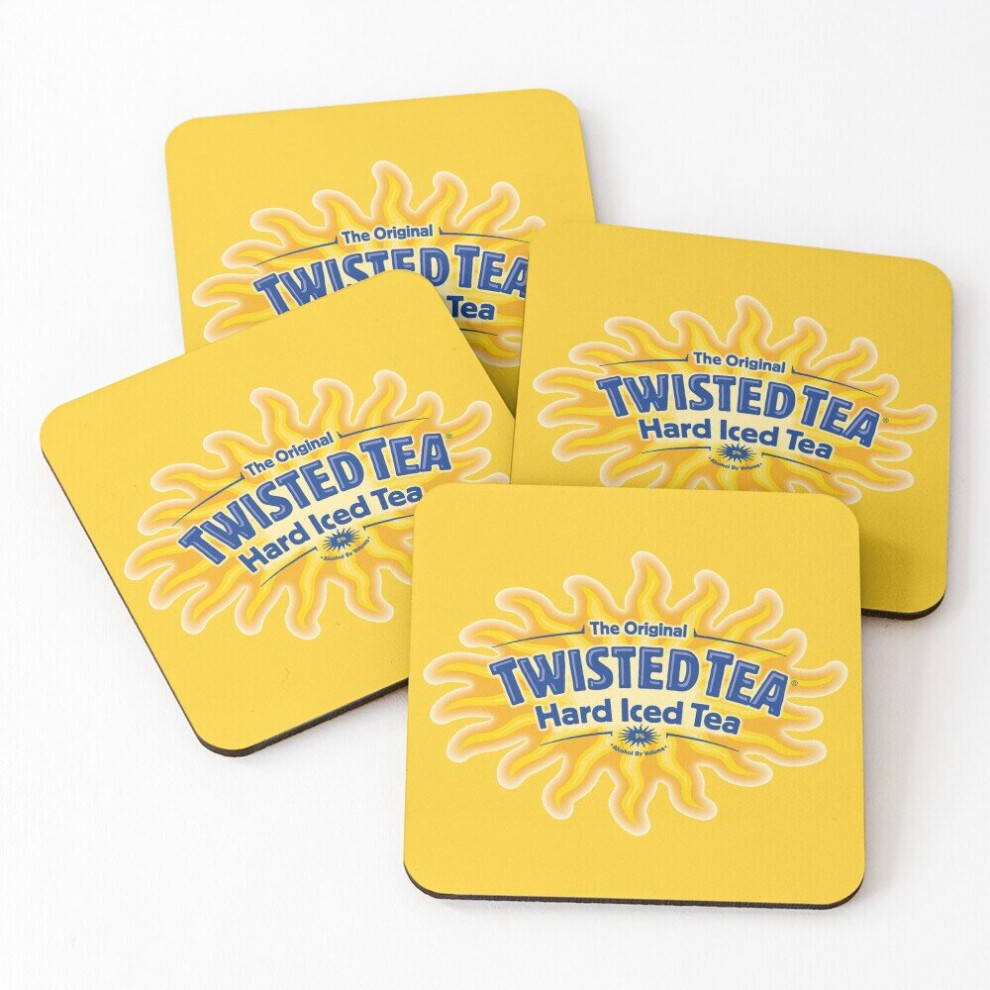 Leather Coasters Mr Tea Set of 4 / 4 x 4 inch-image-OPC-PCGVSNQ-NEW