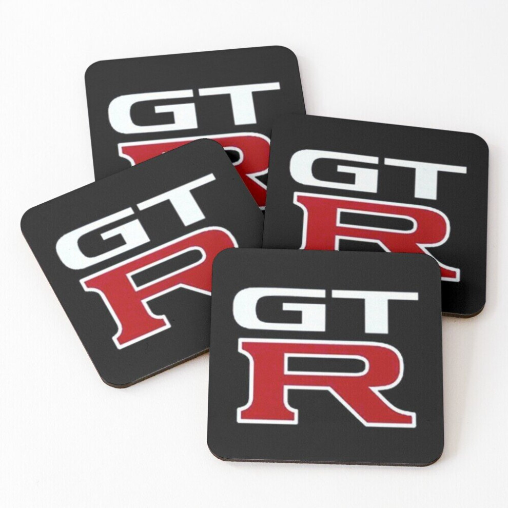 Leather Coasters GTR Set of 4 / 4 x 4 inch-image-OPC-PCGVV72-NEW