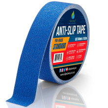 (BLUE, 50mm x 18.3m) Non/Anti Slip Tape Roll Pro Standard Grade -Indoor/Outdoor Use