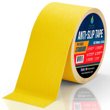 (YELLOW, 100mm x 18.m) Non/Anti Slip Tape Roll Pro Standard Grade -Indoor/Outdoor Use