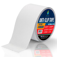 (TRANSPARENT, 100mm x 18.m) Non/Anti Slip Tape Roll Pro Standard Grade -Indoor/Outdoor Use