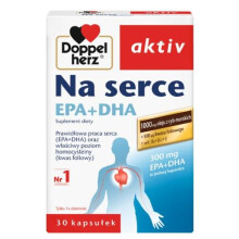 DOPPELHERZ AKTIV Na serce DHA+EPA, 30 kapsułek