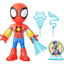 SPIDEY E I SUOI FANTASTICI AMICI Action Figure Elettronico Spidey 10 Pollici con Suoni e Luci