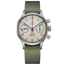 (JIU-LV) China Aviation Chronograph Seagull Movement 1963 Mechanical Watch For Men 40mm St1901 Sapphire 38mm 40mm Mens Watch 2022