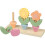 Orange Tree Toys Wooden Stacking Flower Pots 1