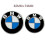 82mm+74mm Bmw  Cover gate Trunk Logo 2