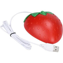 Cute Ergonomic Mice for Optical Strawberry Computer Accessory