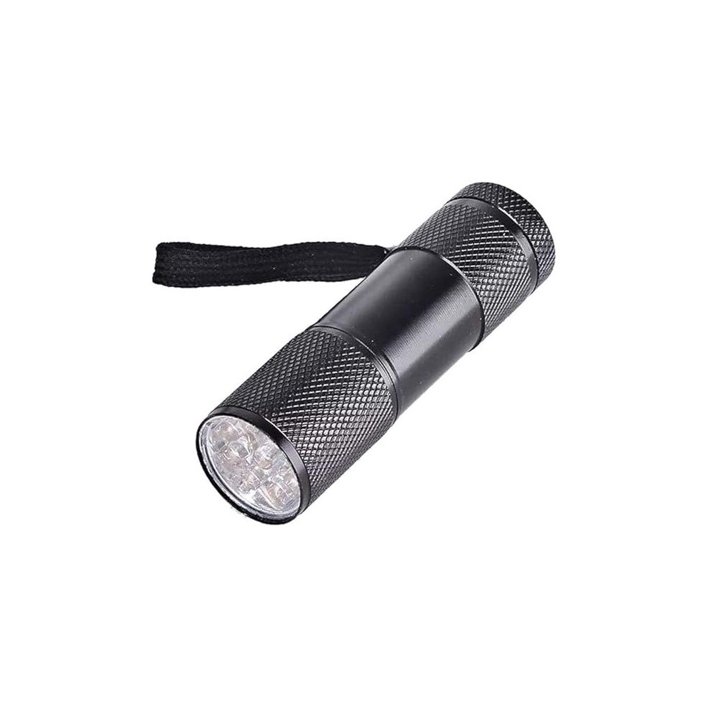 Ifsecond 9W Uv Resin Curing Lamp Light 9 Led 395Nm Uv Blacklight Flashlights Jewelry Tool