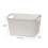 JVL Knit Design Loop Plastic Rectangular Small Storage Basket with Handles, Ivory, 20 x 26 x 17 cm, 6.6 Litres 3