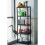 Gr8 Home Black 5 Tier Plastic Shelving Unit Storage Racking Shelves 3