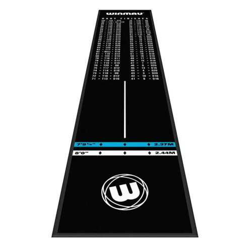 winmau Winmau Outshot 3 Metre Soft Feel Dart Mat