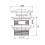 Architeckt Slotted Pop Up Basin Waste - Matt Black 2