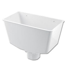 FloPlast RHS1 Universal Hopper, White, 65mm-68mm