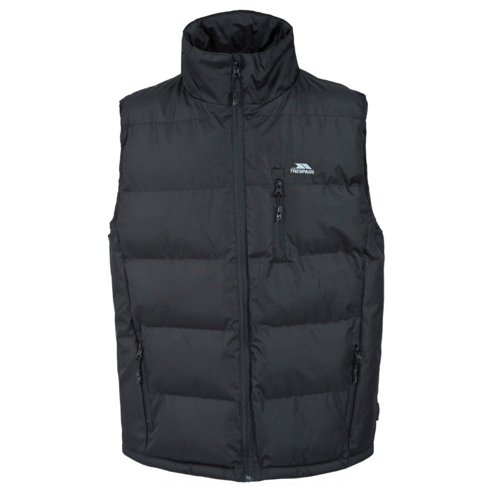 Trespass Mens ColdHeat Waterproof Padded Gilet, Black, Size L, Men - Image 3