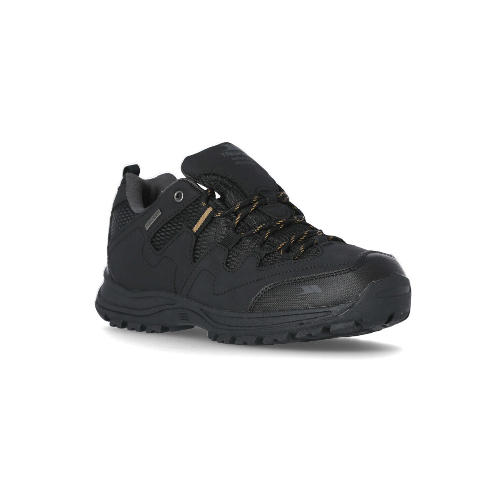 Trespass (12, Black) Mens Black Waterproof Boots Finley