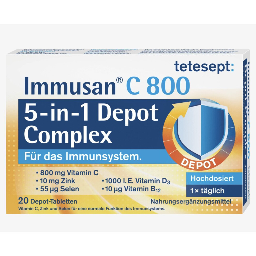 Tetesept immune system support vitamin tablets - 22 pcs,