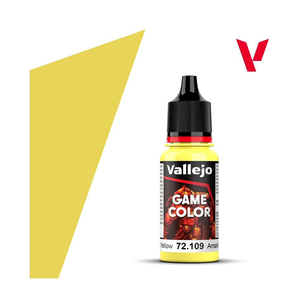 VAL72109 - AV Vallejo Game Color 18ml - Toxic Yellow