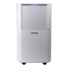 12L/Day Dehumidifier, Extracts Moisture in your Home/Office/Garage, White, Prodex