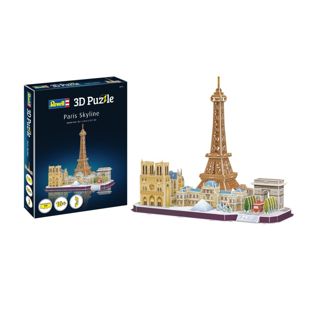 RV00141 - Revell 3D Puzzle - Paris Skyline